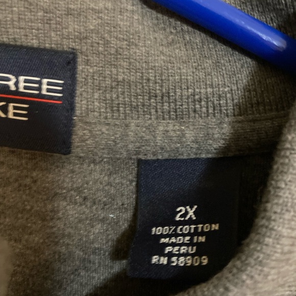 EC Roundtree & Yorke Gray Fall/Winter Shirt Size 2X - Picture 5 of 10